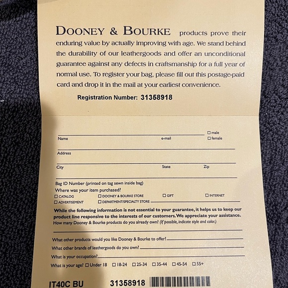 Dooney & Bourke Y2K Coated Canvas Monogram Domed Satchel - Picture 6 of 16